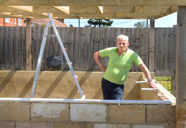 Man told to remove pond because it's 'dangerous for burglars'